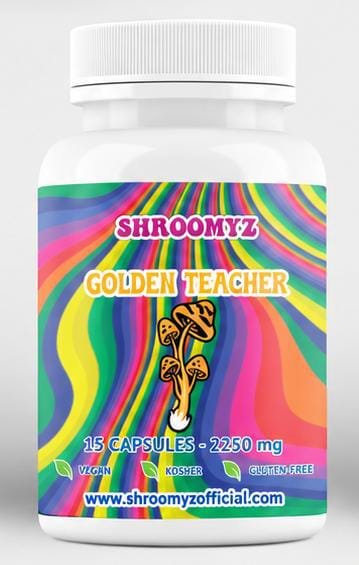 Golden Teacher 2250mg Capsules